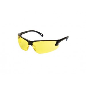 ASG Yellow lens protective glasses w. adjustable temples (17005)